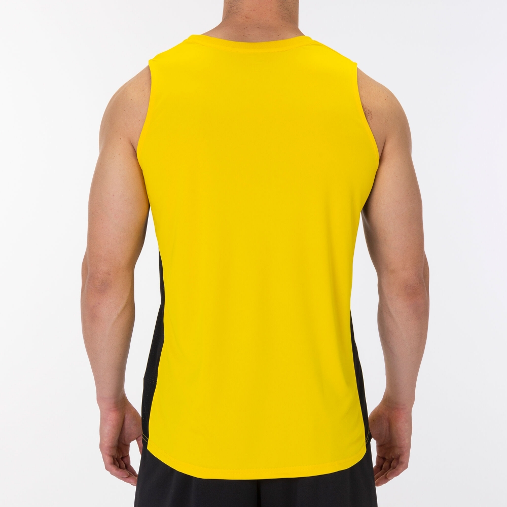 Camasa Cancha Iii T- Yellow-black Sleeveless Joma