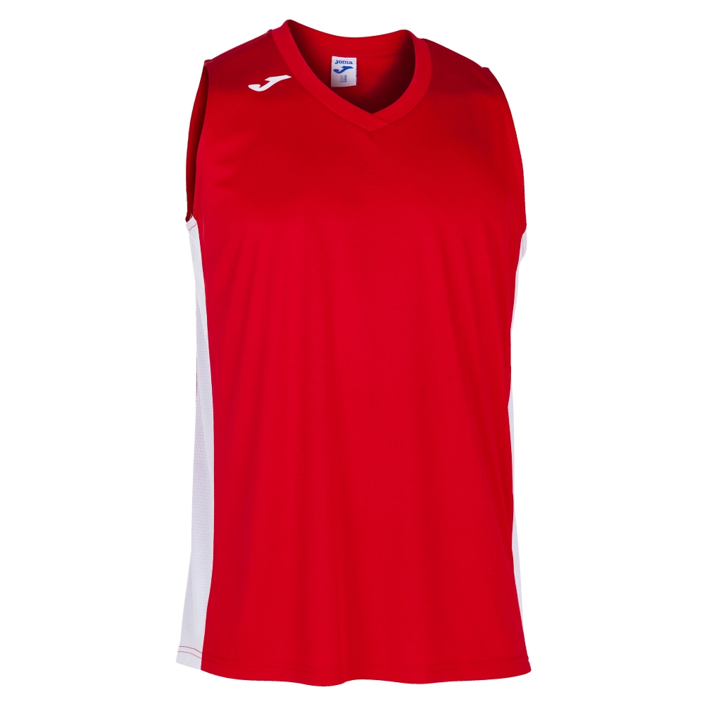 Camasa Cancha Iii T- Red-white Sleeveless Joma