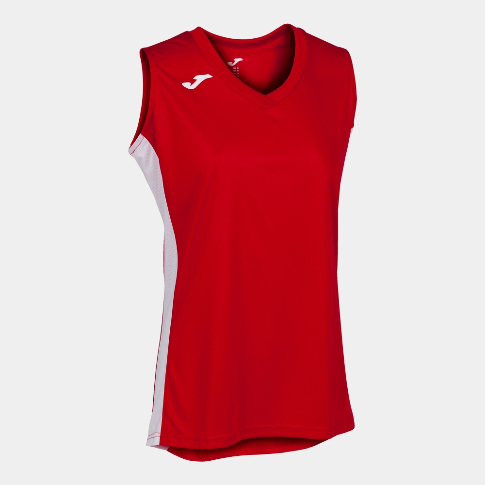 Camasa Cancha Iii T- Red-white Sleeveless Joma