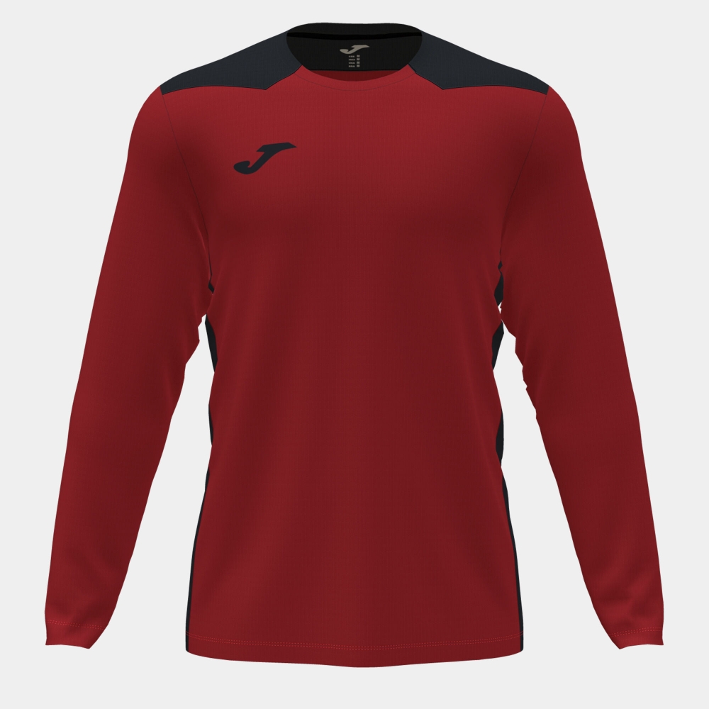 Camasa Championship Vi Maneca Lunga T- Red Black Joma