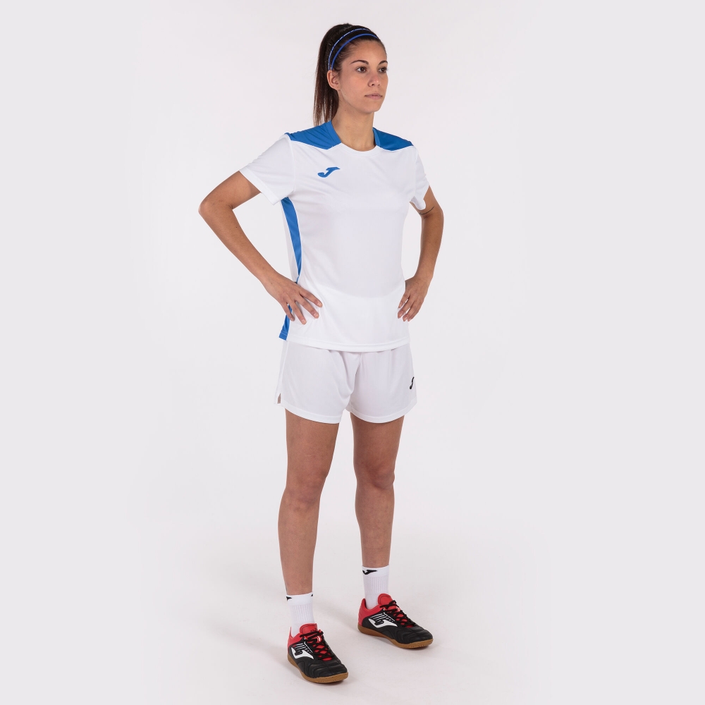 Camasa Championship Vi Maneca Scurta T- White Royal Joma