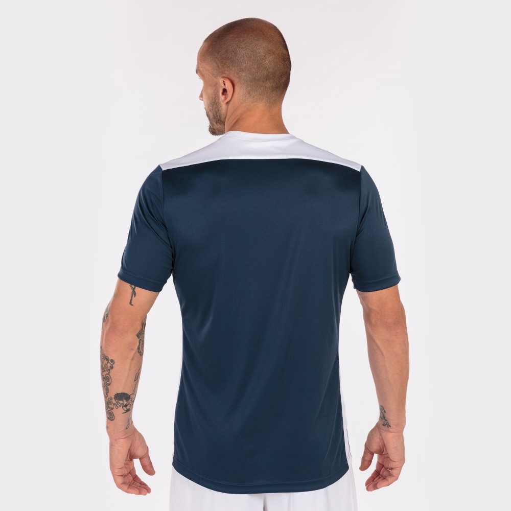 Camasa Championship Vi Maneca Scurta T- Navy White Joma