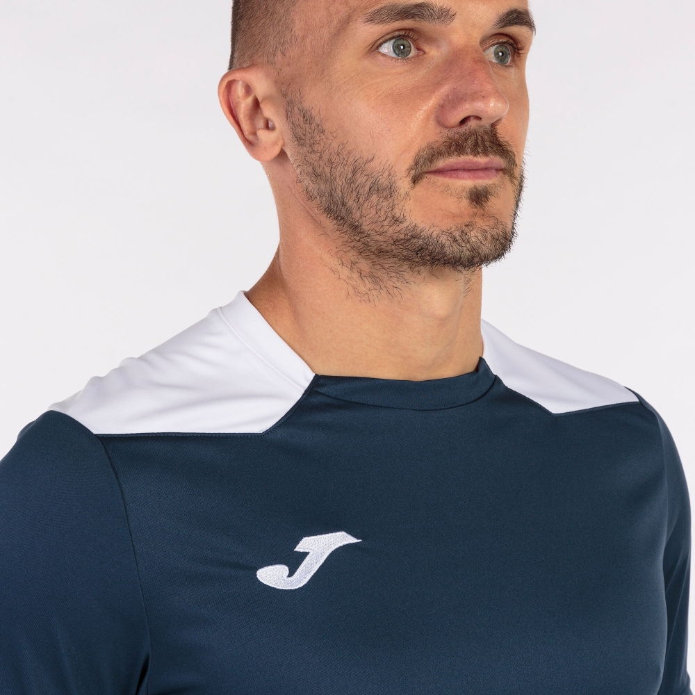 Camasa Championship Vi Maneca Scurta T- Navy White Joma