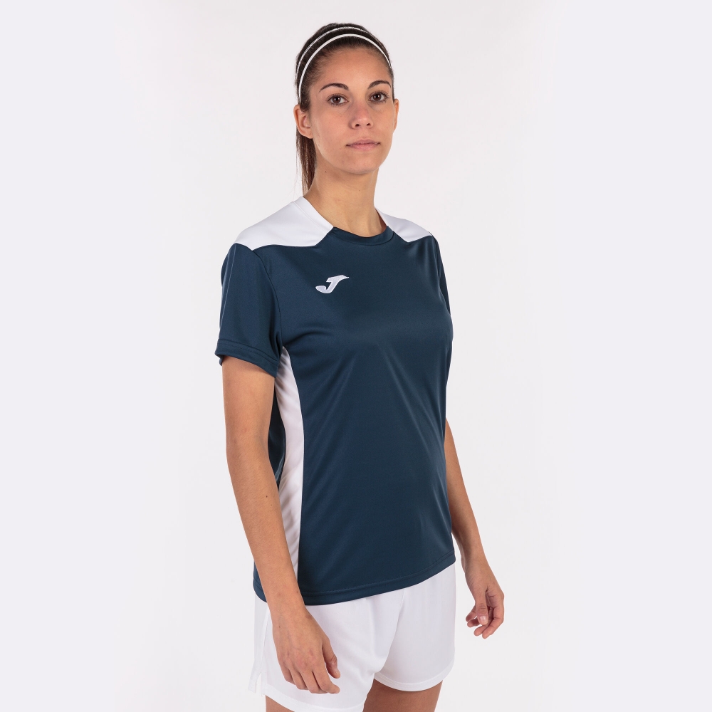 Camasa Championship Vi Maneca Scurta T- Navy White Joma