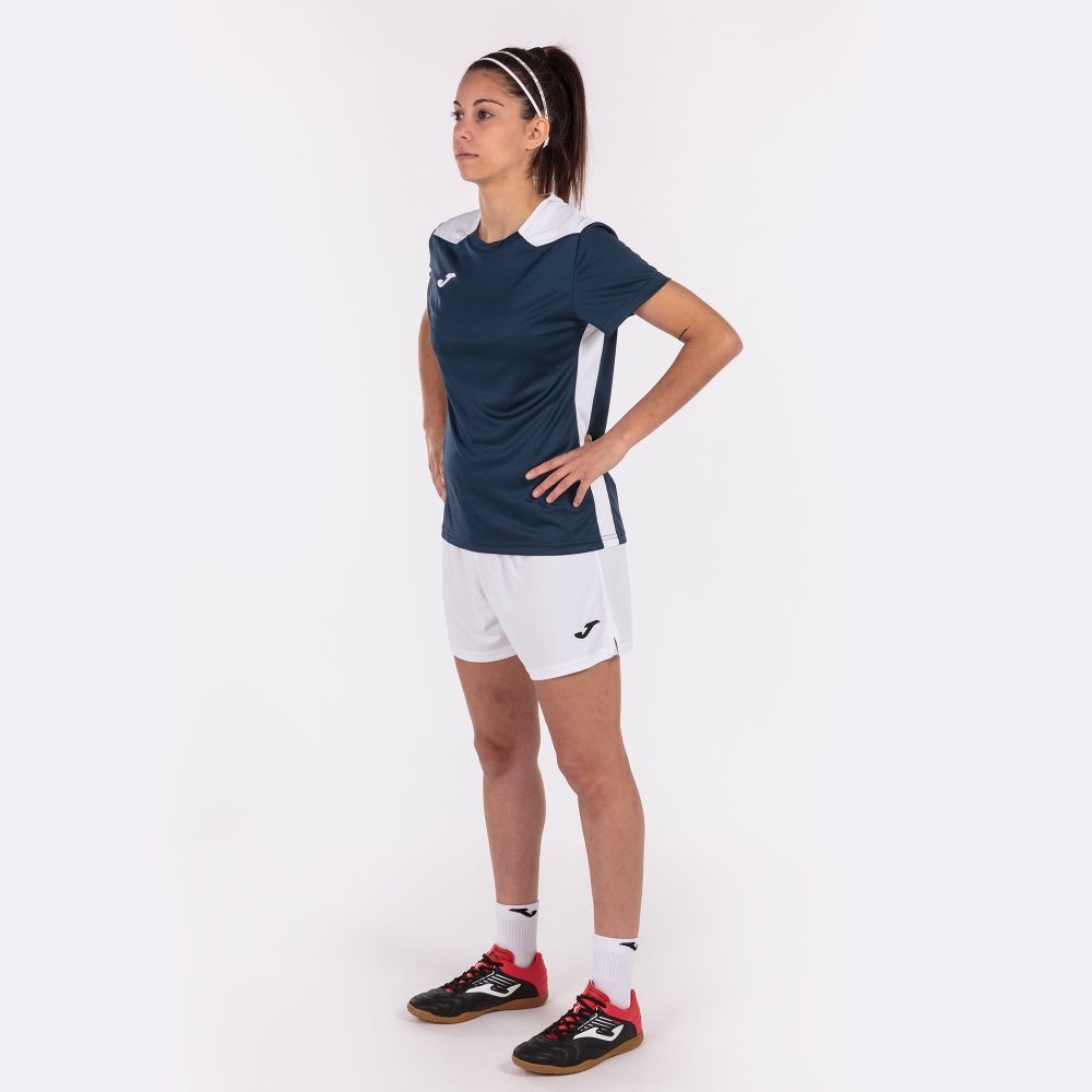 Camasa Championship Vi Maneca Scurta T- Navy White Joma