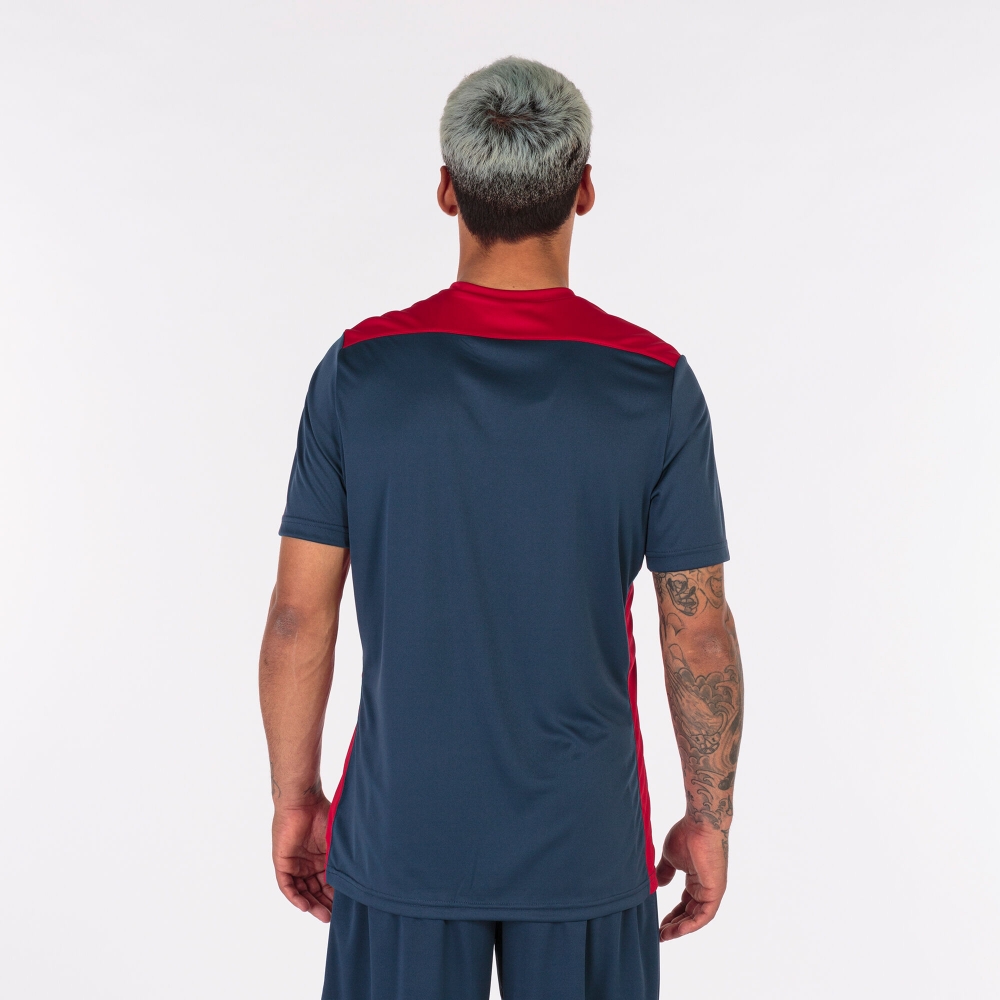 Camasa Championship Vi Maneca Scurta T- Navy Red Joma