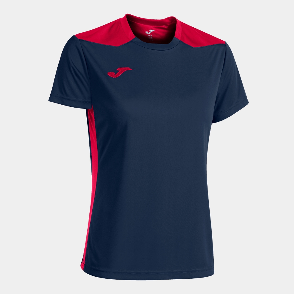 Camasa Championship Vi Maneca Scurta T- Navy Red Joma