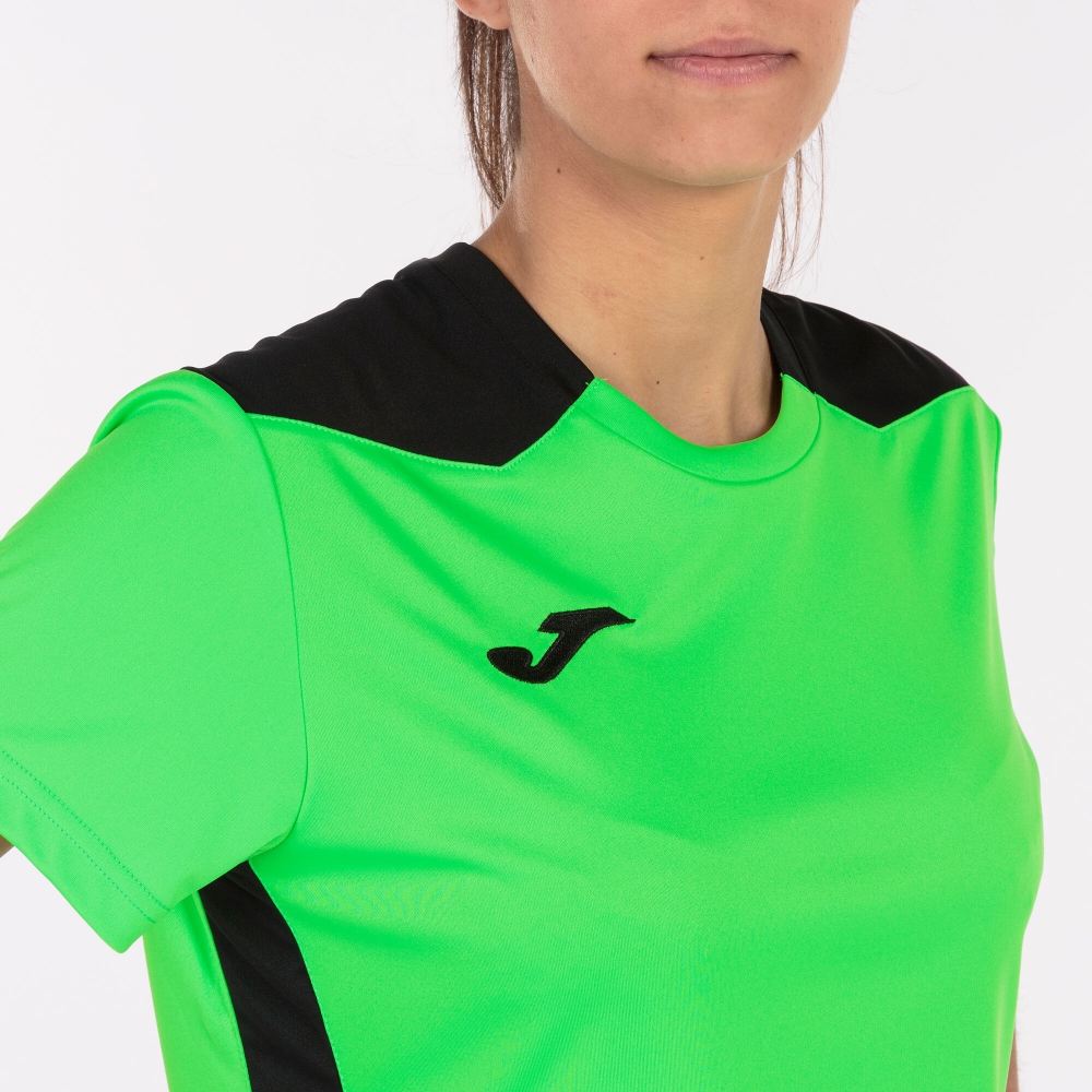 Camasa Championship Vi Maneca Scurta T- Fluor Green Black Joma