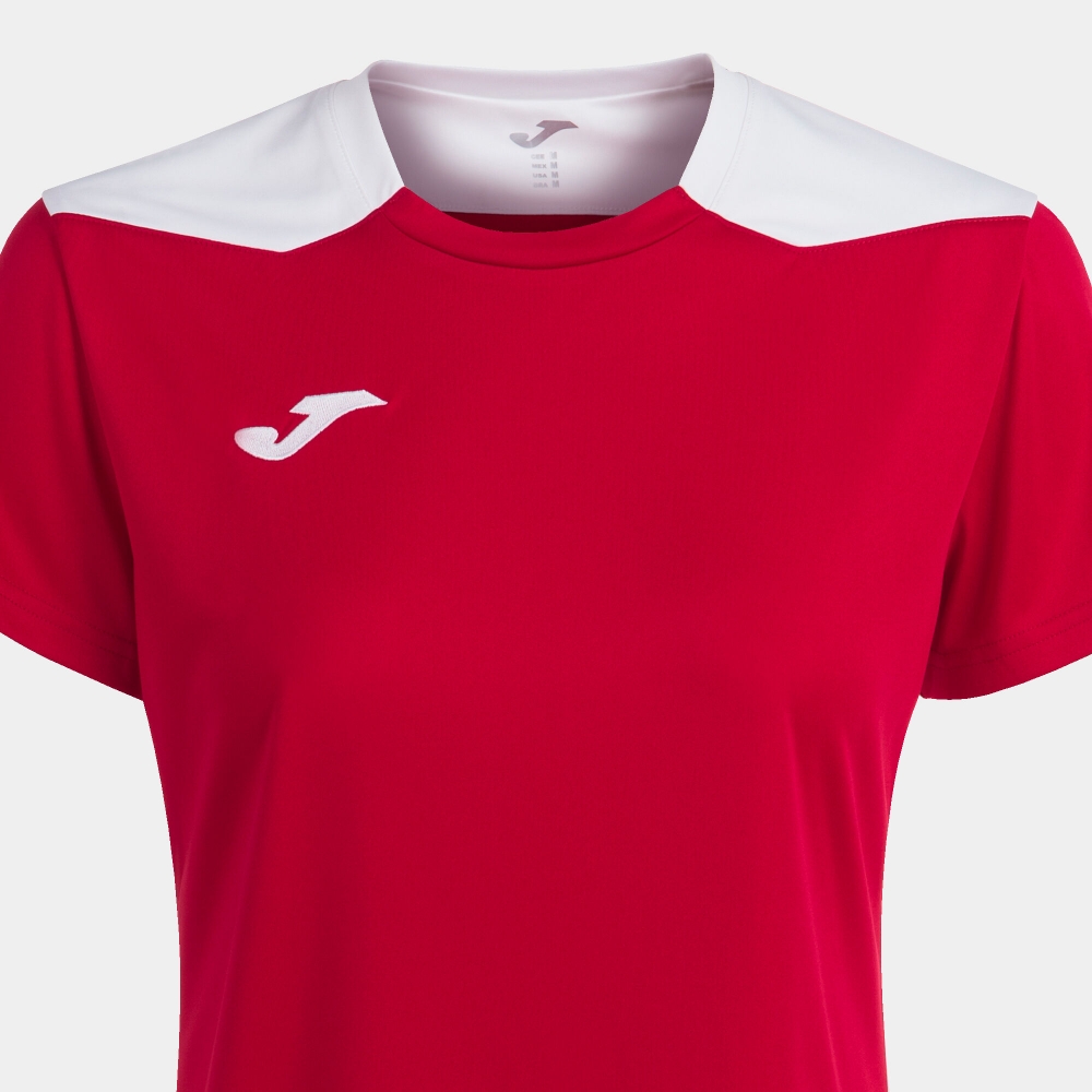 Camasa Championship Vi Maneca Scurta T- Red White Joma