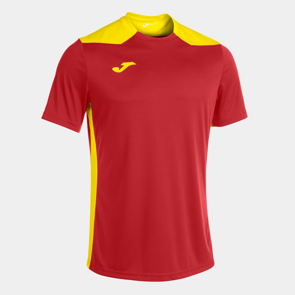 Camasa Championship Vi Maneca Scurta T- Red Yellow Joma