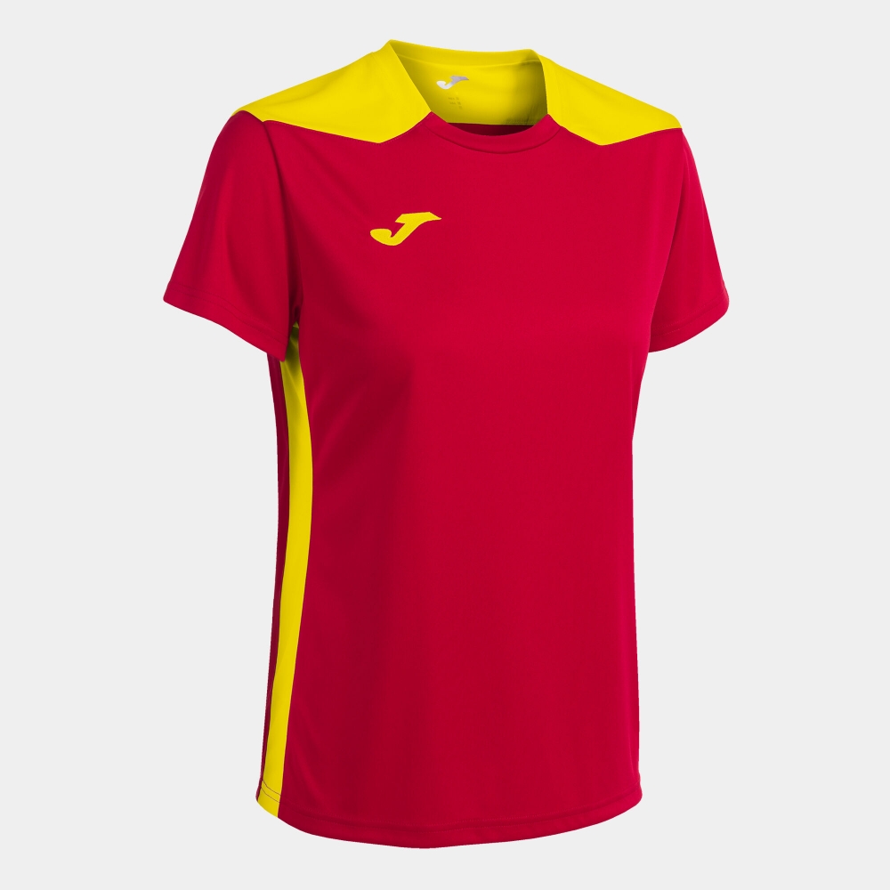 Camasa Championship Vi Maneca Scurta T- Red Yellow Joma