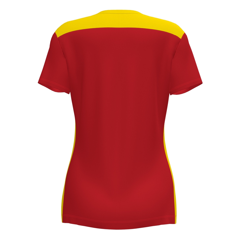 Camasa Championship Vi Maneca Scurta T- Red Yellow Joma