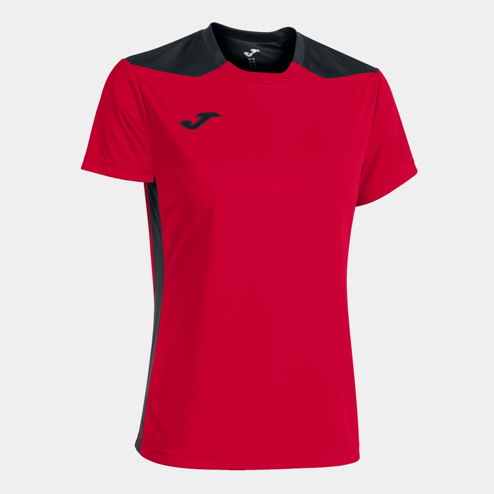 Camasa Championship Vi Maneca Scurta T- Red Black Joma