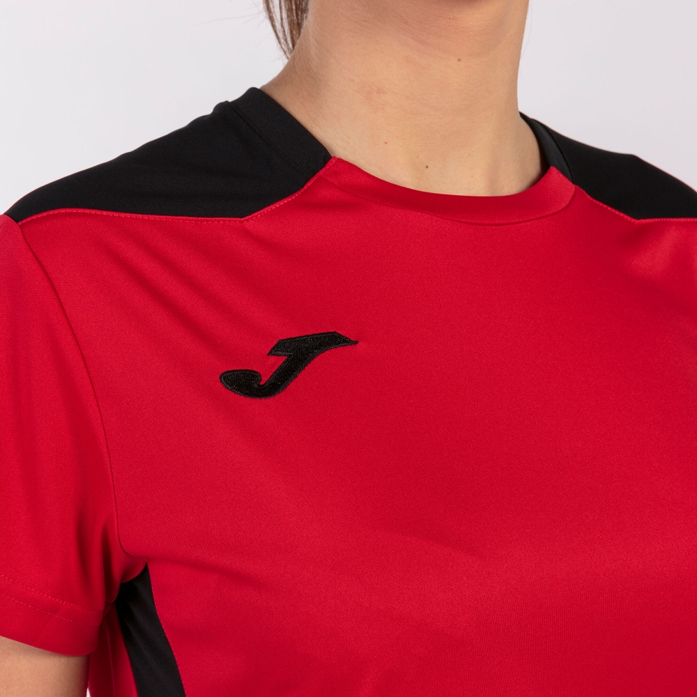 Camasa Championship Vi Maneca Scurta T- Red Black Joma