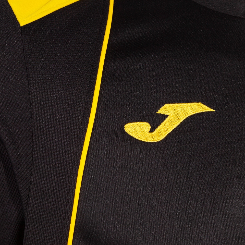 Camasa Championship Vii Maneca Scurta T- Black Yellow Joma