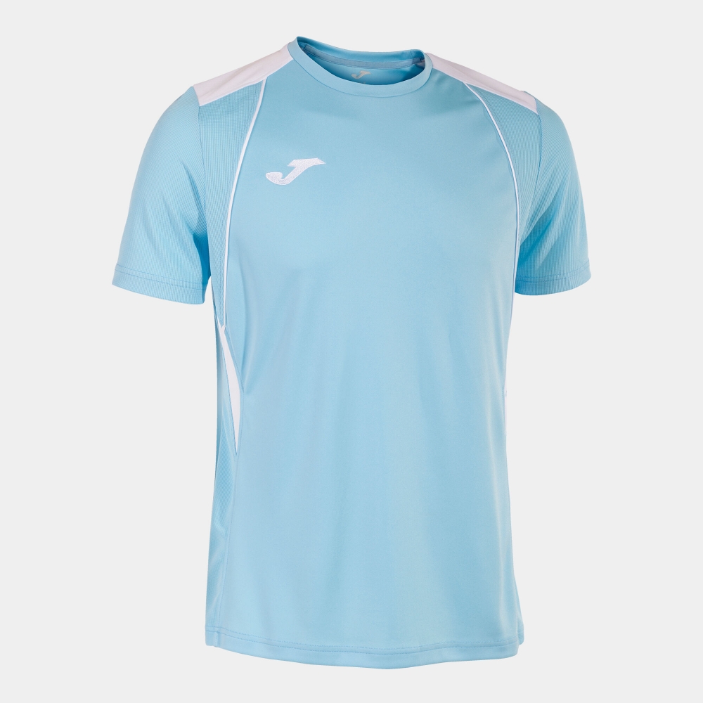 Camasa Championship Vii Maneca Scurta T- Sky Blue White Joma