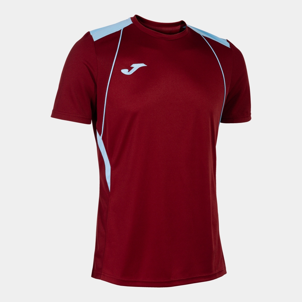 Camasa Championship Vii Maneca Scurta T- Burgundy Sky Blue Joma