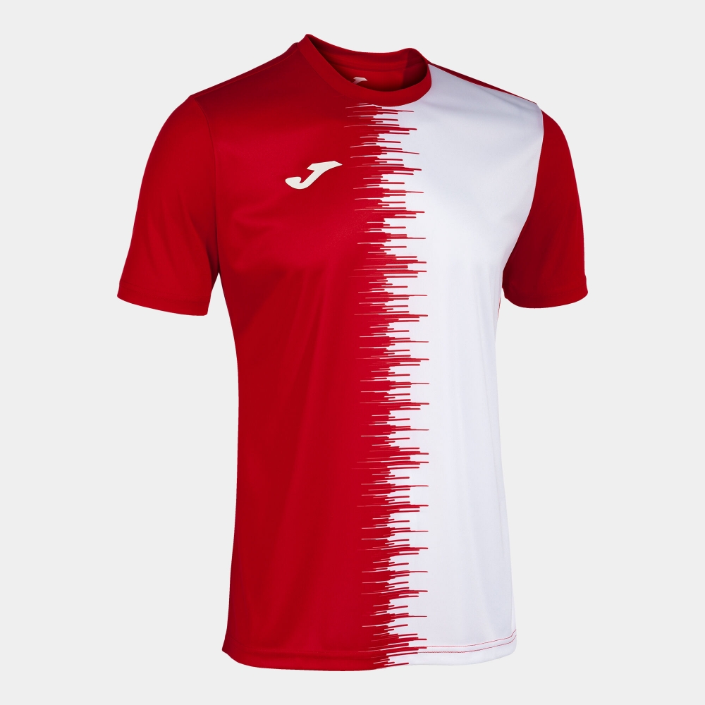 Camasa City Ii Maneca Scurta T- Red White Joma