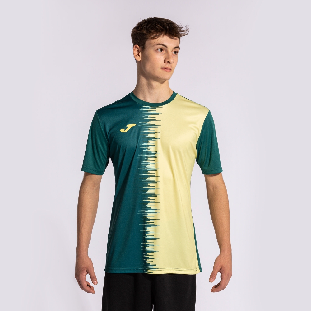 Camasa City Ii Maneca Scurta T- Green Yellow Joma