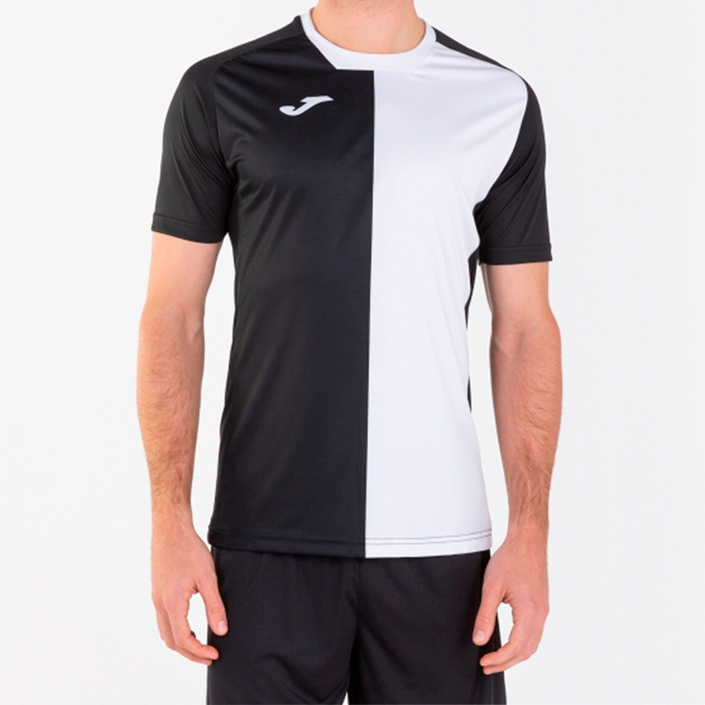 Camasa City T- Black-white S/s Joma