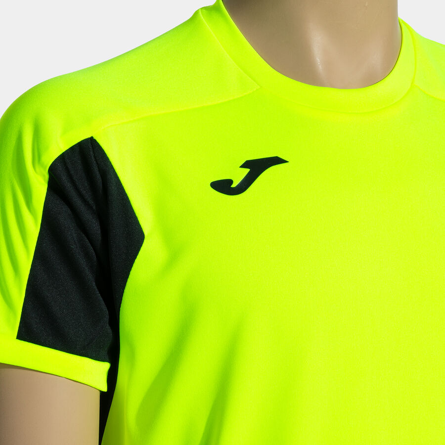 Camasa Colle T- Fluor Yellow-black S/s Joma