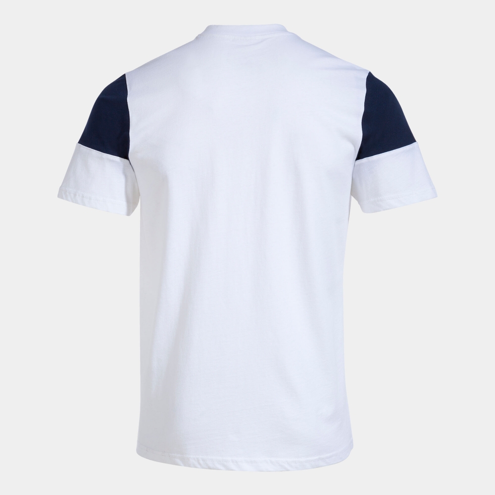 Camasa Crew V Maneca Scurta T- White Navy Joma