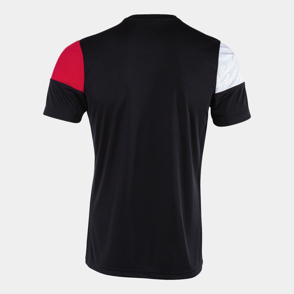 Camasa Crew V Maneca Scurta T- Black Red White Joma