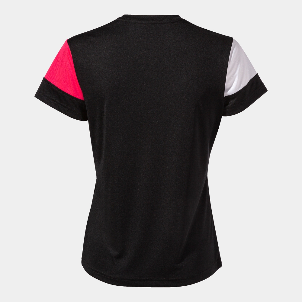 Camasa Crew V Maneca Scurta T- Black Pink White Joma