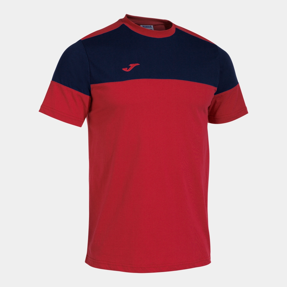 Camasa Crew V Maneca Scurta T- Red Navy Joma