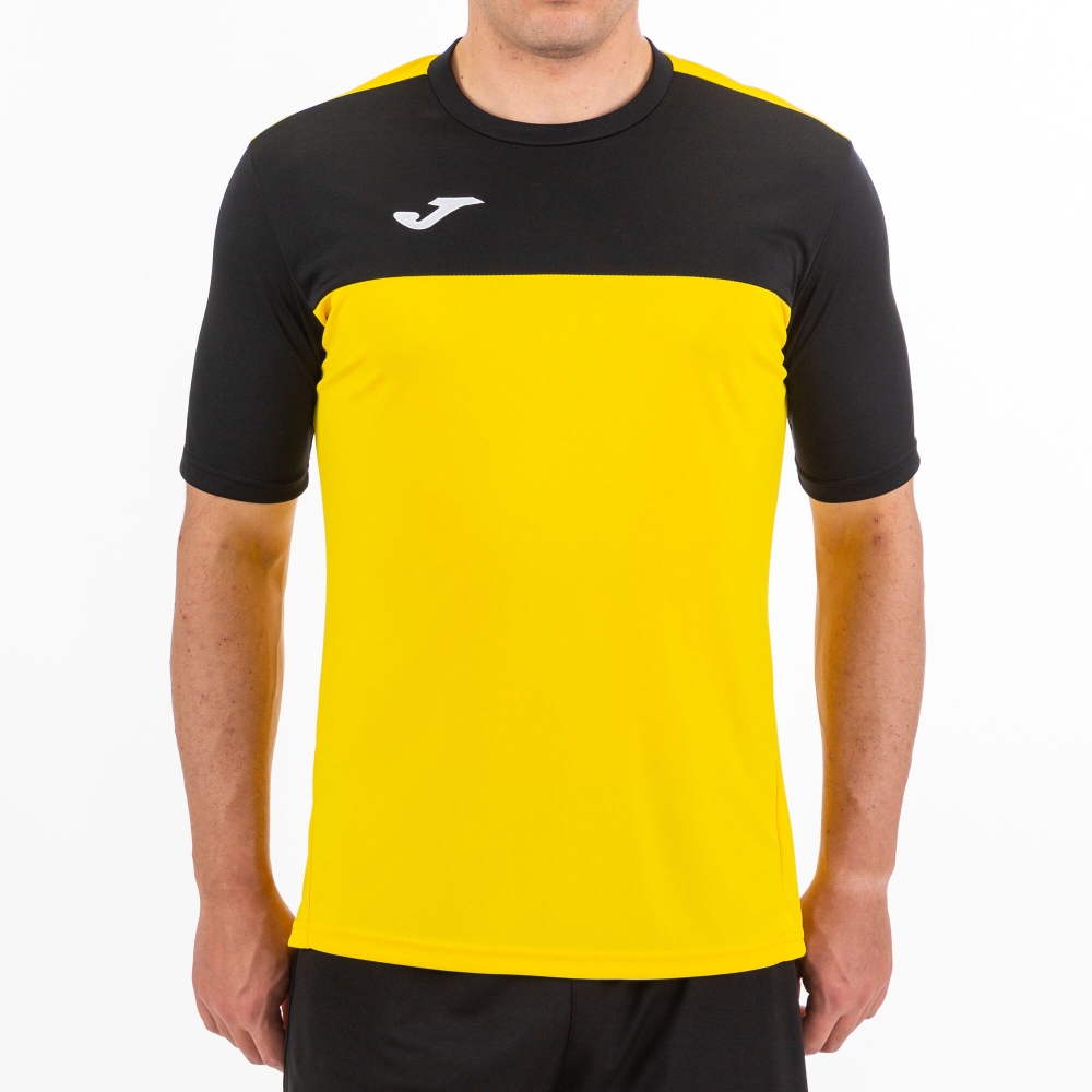 Camasa T- Winner Yellow-black S/s Joma