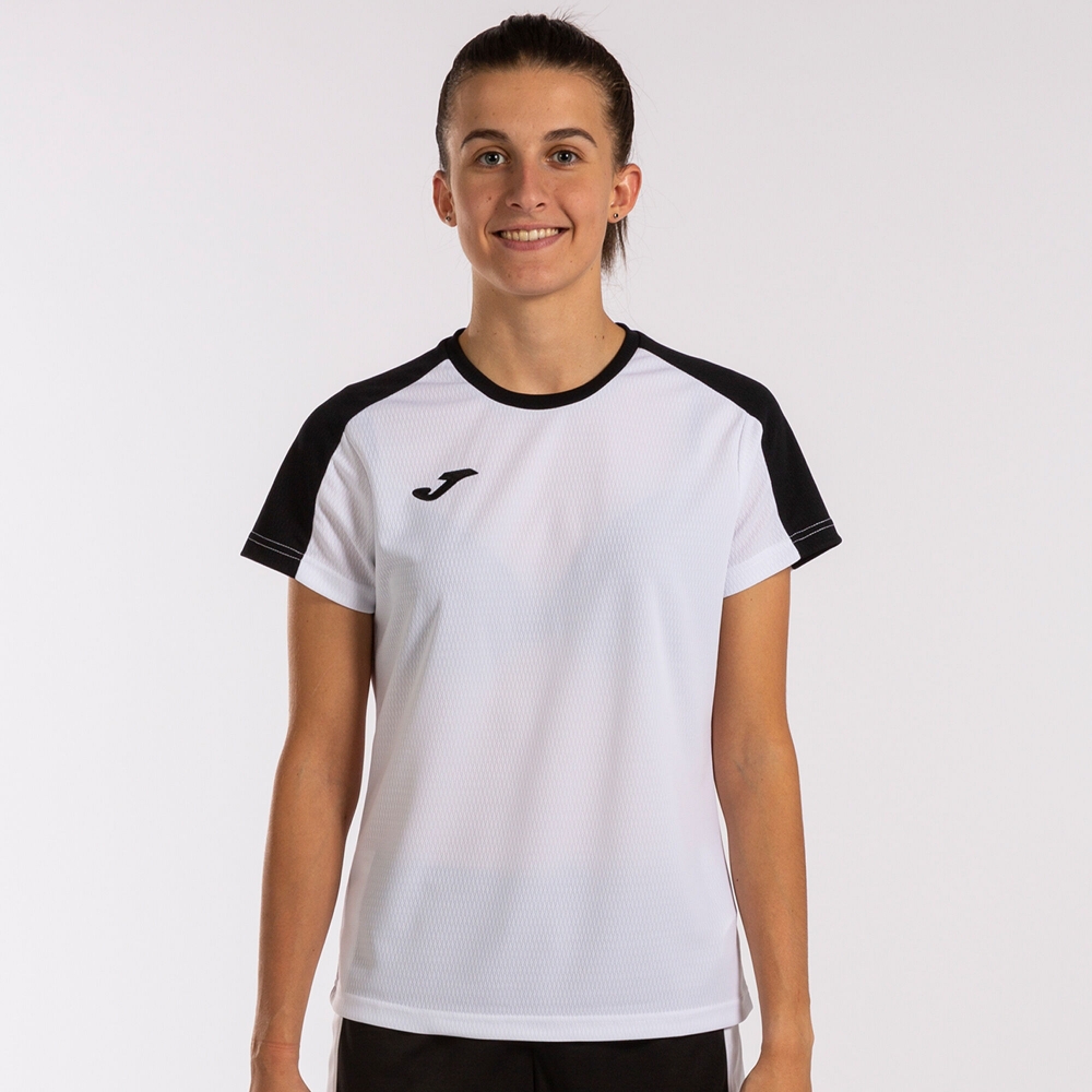 Camasa Eco Championship Maneca Scurta T- White Black Joma