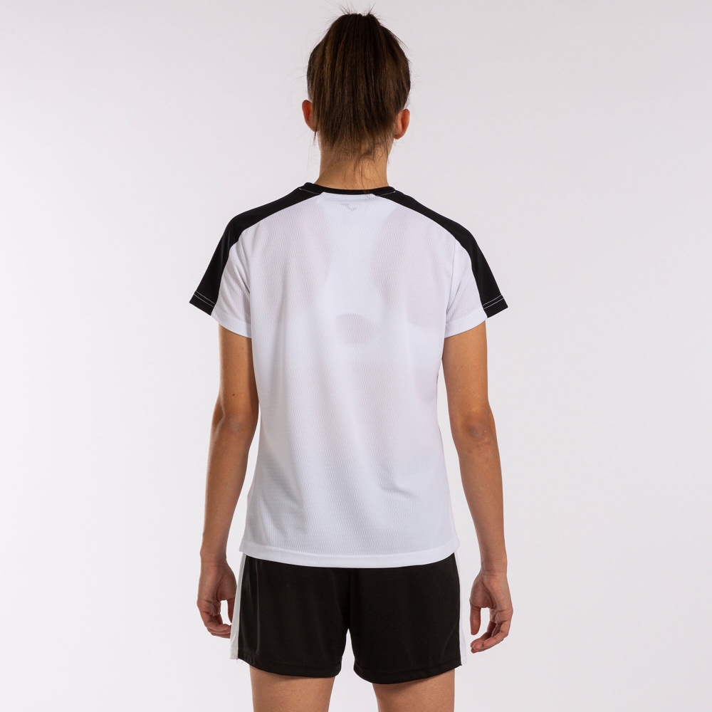 Camasa Eco Championship Maneca Scurta T- White Black Joma