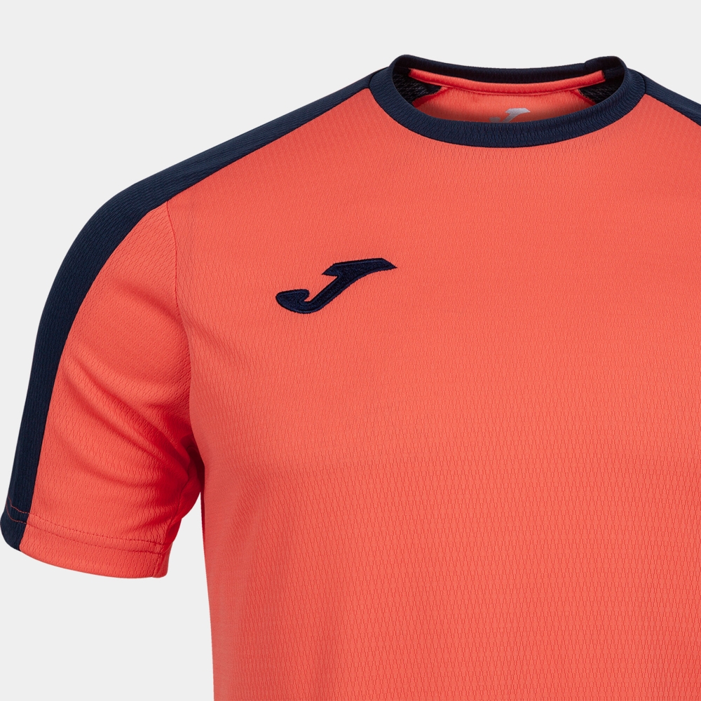 Camasa Eco Championship Maneca Scurta T- Fluor Orange Navy Joma