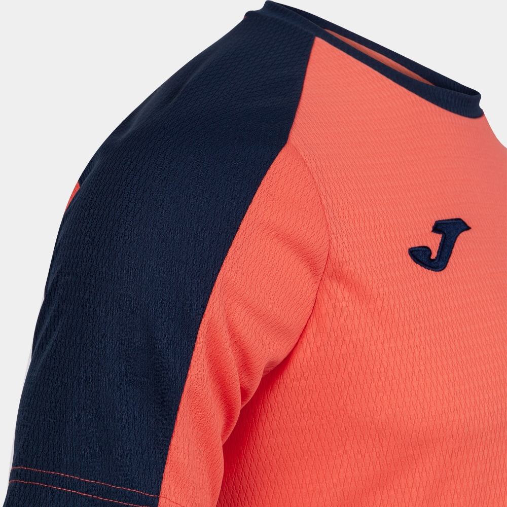 Camasa Eco Championship Maneca Scurta T- Fluor Orange Navy Joma