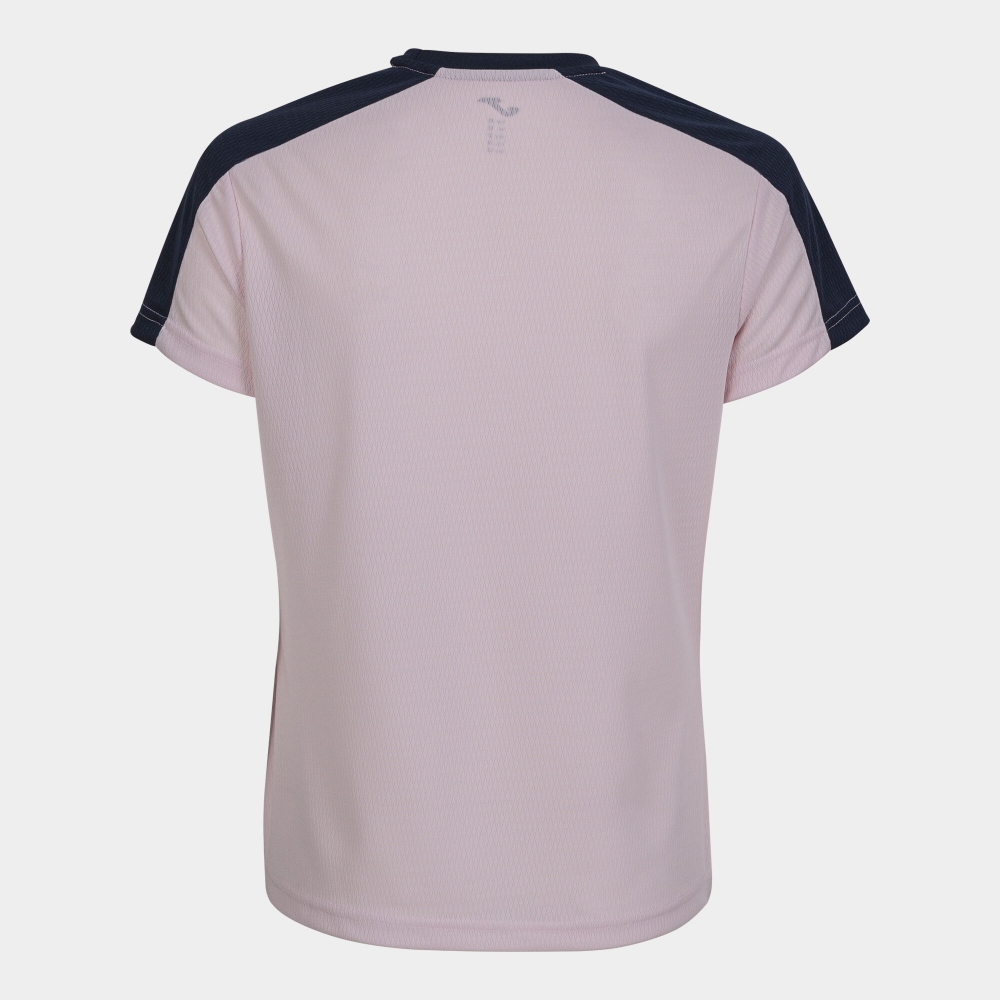 Camasa Eco Championship Maneca Scurta T- Pink Navy Joma