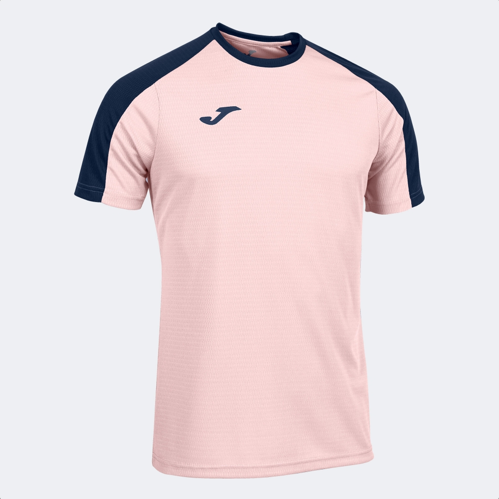 Camasa Eco Championship Maneca Scurta T- Pink Navy Joma