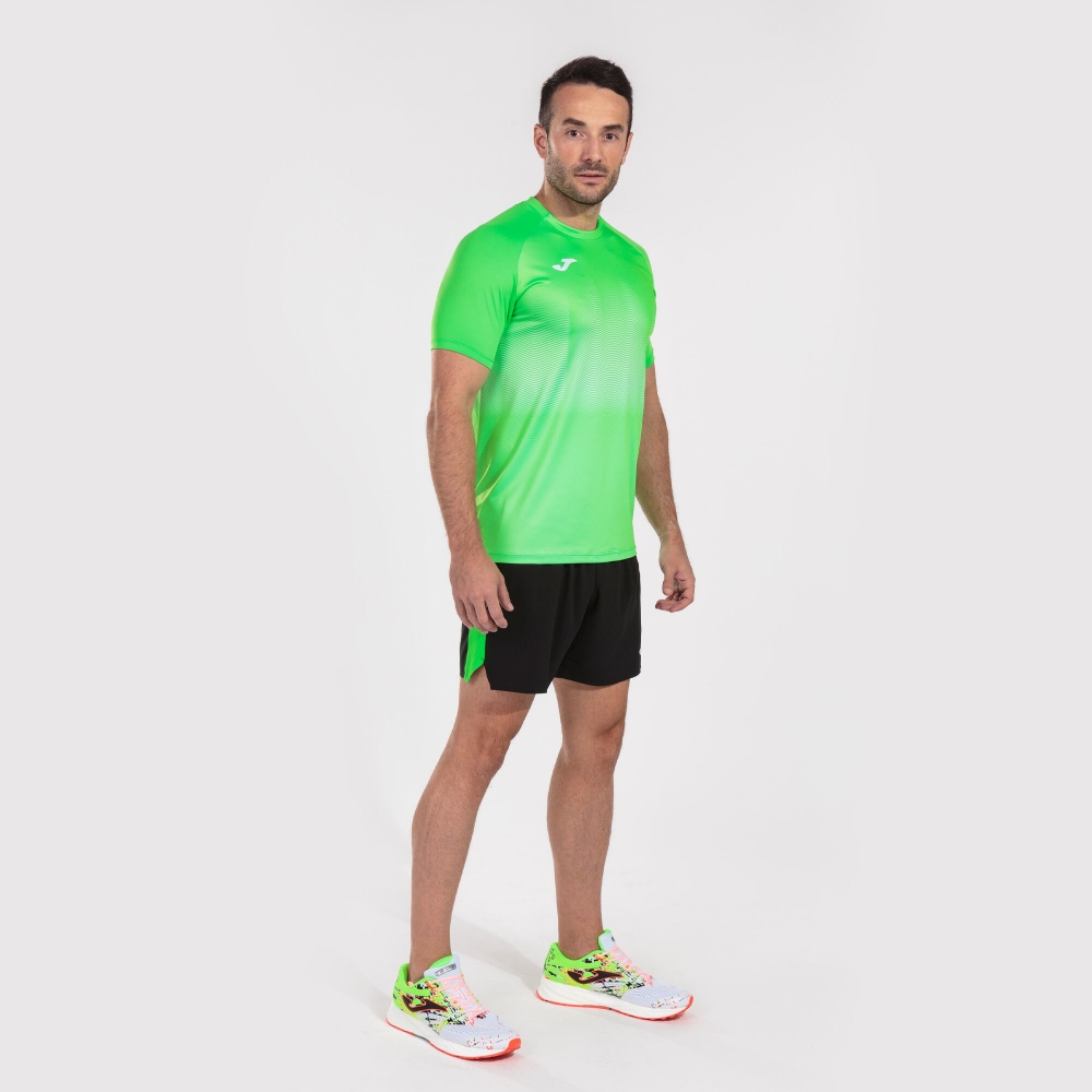 Camasa Elite Vii T- Fluor Green-white S/s Joma