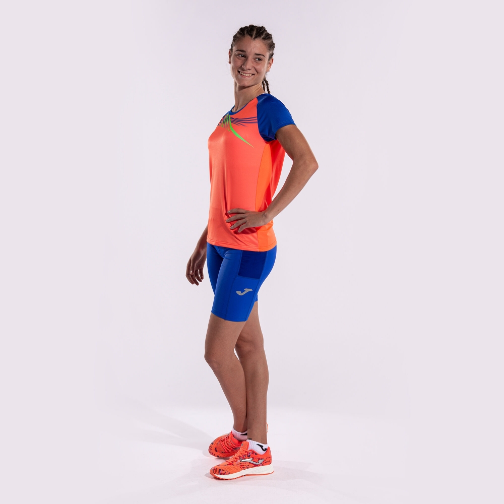 Camasa Elite X Maneca Scurta T- Fluor Coral Royal Joma