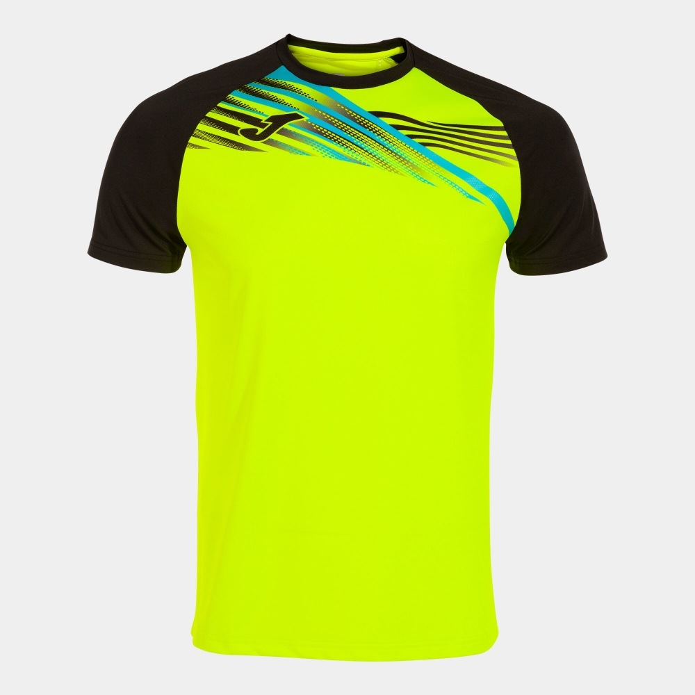 Camasa Elite X Maneca Scurta T- Fluor Yellow Black Joma