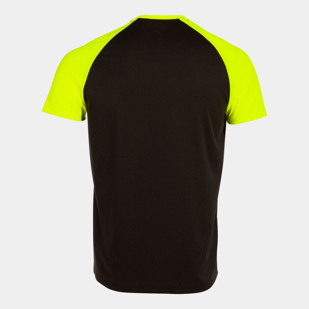 Camasa Elite X Maneca Scurta T- Black Fluor Yellow Joma