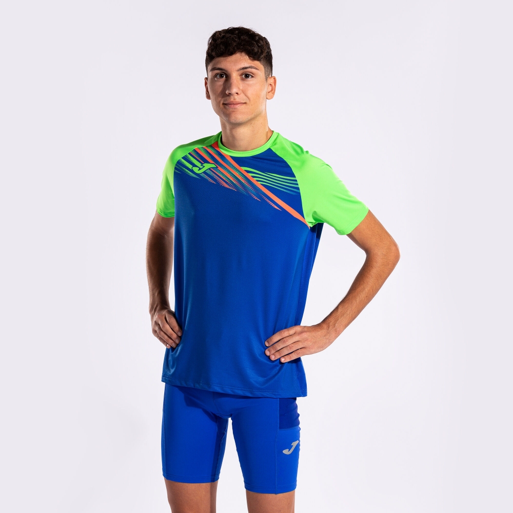 Camasa Elite X Maneca Scurta T- Royal Fluor Green Joma