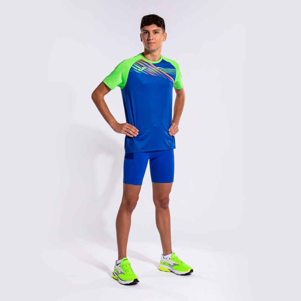 Camasa Elite X Maneca Scurta T- Royal Fluor Green Joma