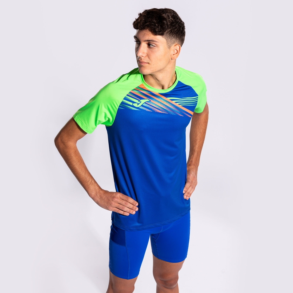 Camasa Elite X Maneca Scurta T- Royal Fluor Green Joma