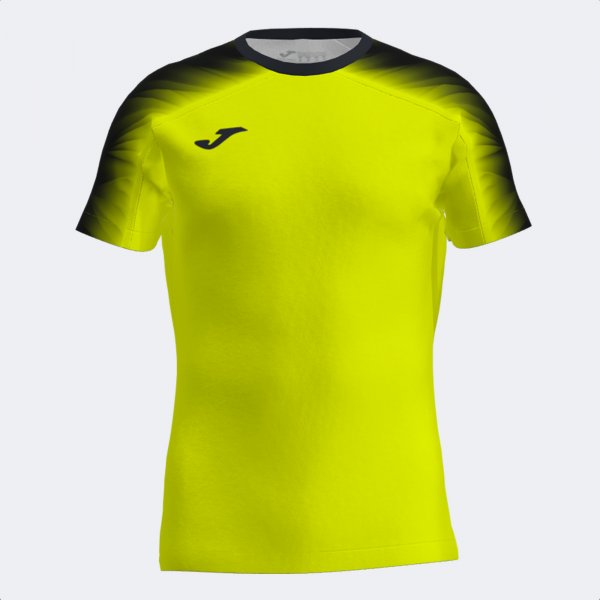 Camasa Elite Xi Maneca Scurta T- Fluor Yellow Black Joma