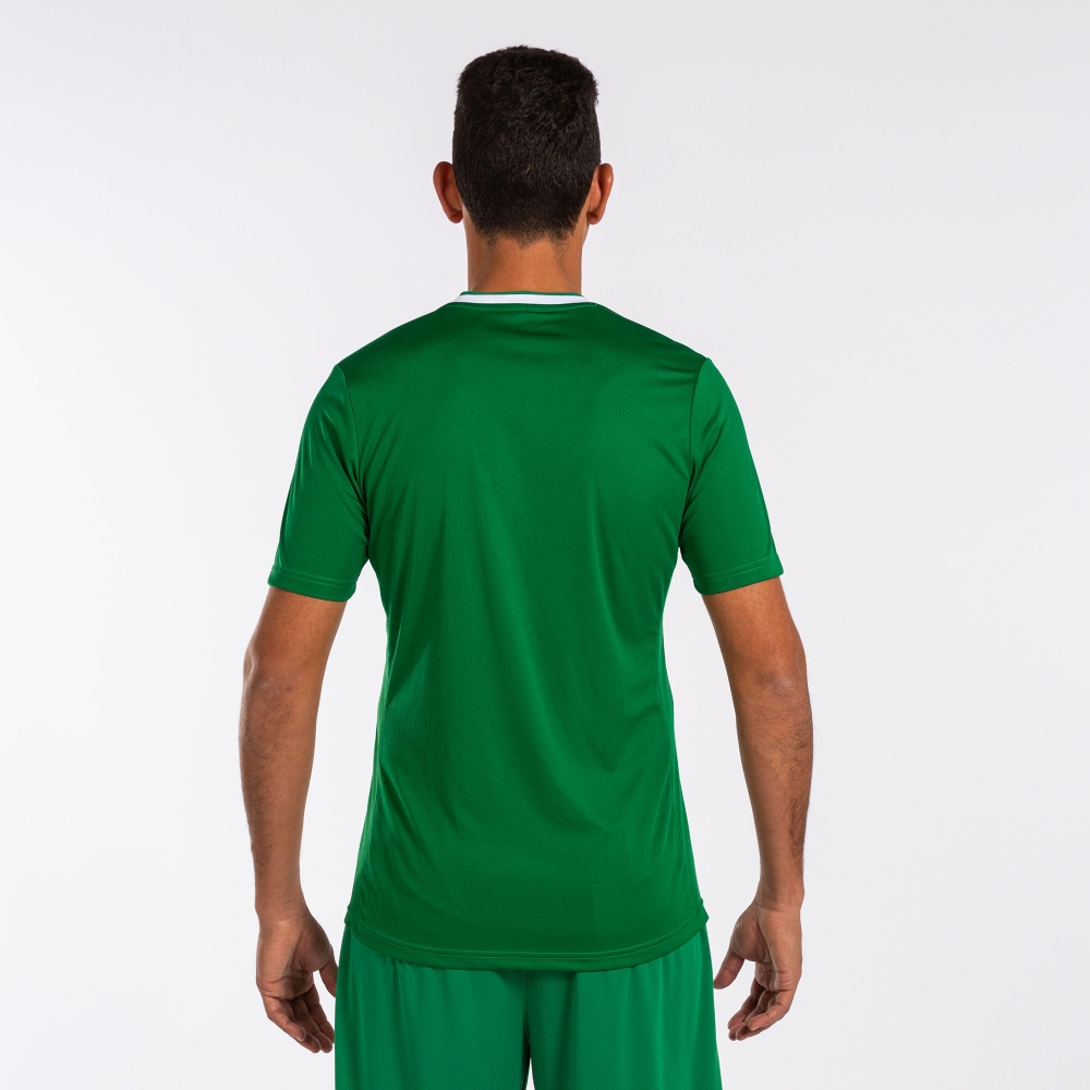 Camasa Europa V Maneca Scurta T- Green White Joma