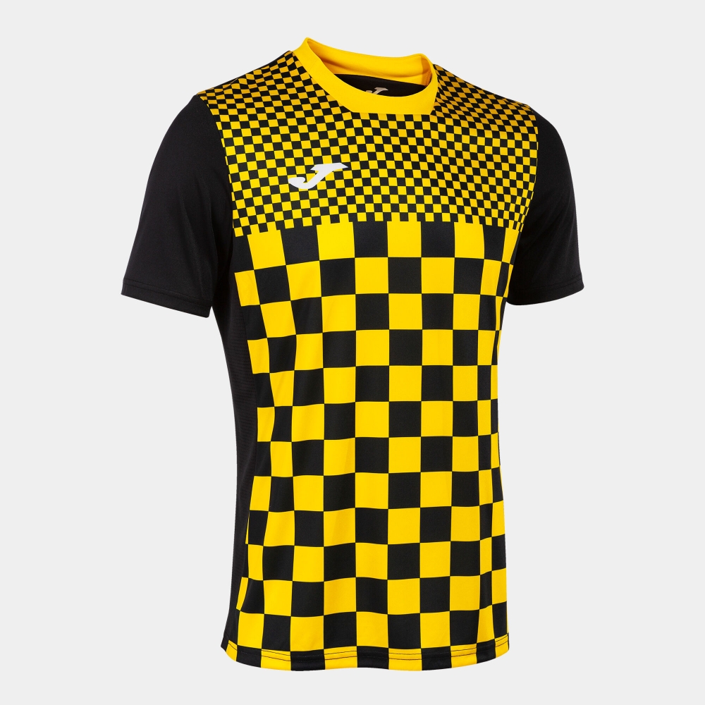 Camasa Flag Iii Maneca Scurta T- Black Yellow Joma