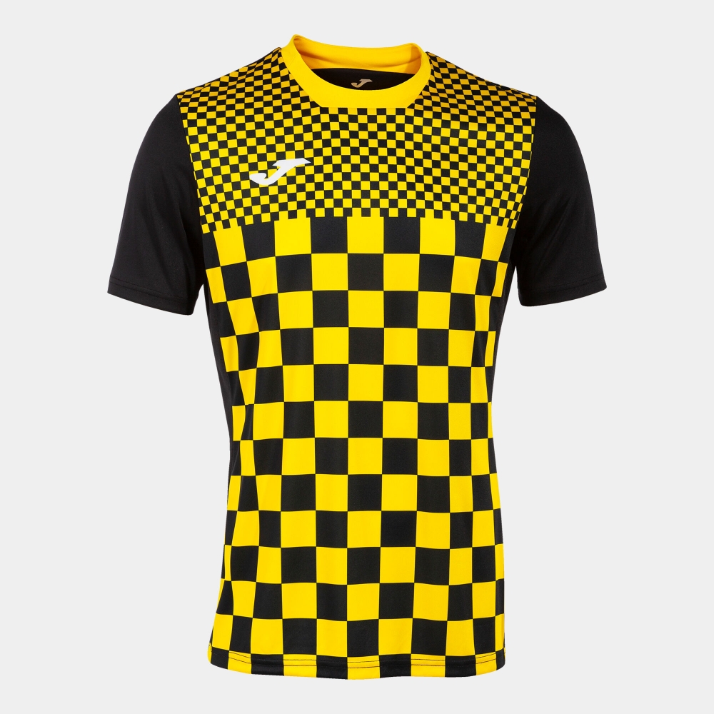 Camasa Flag Iii Maneca Scurta T- Black Yellow Joma