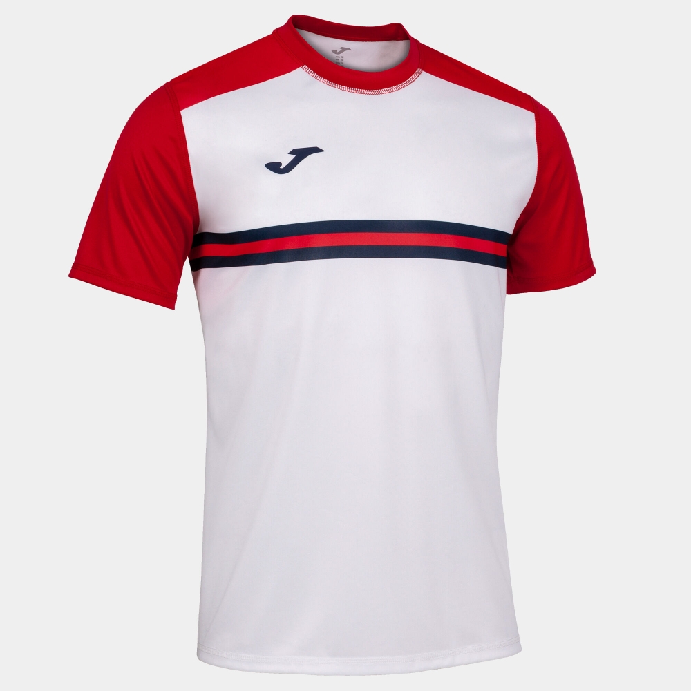 Camasa Hispa Iv Maneca Scurta T- White Red Joma