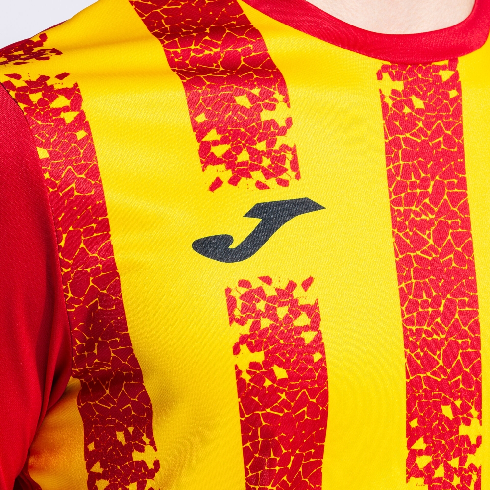 Camasa Inter Iii Maneca Scurta T- Red Yellow Joma