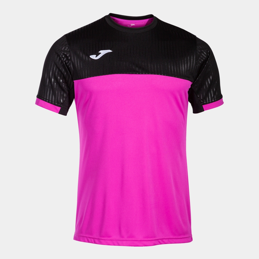 Camasa Montreal Maneca Scurta T- Fluor Pink Black Joma